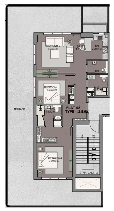 DHG Properties Helvetia Residences floor plan