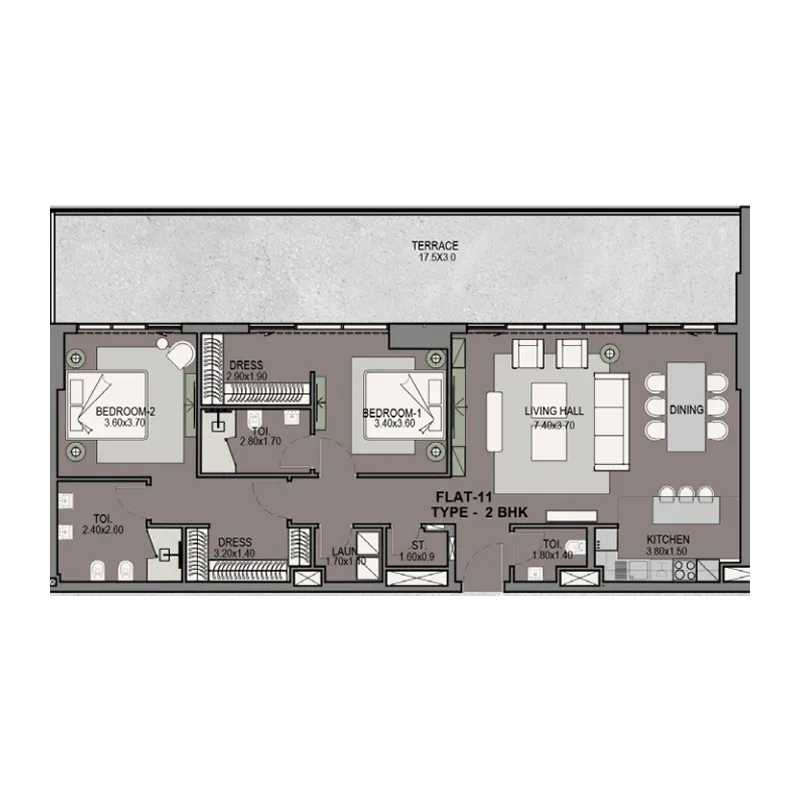 DHG Properties Helvetia Residences floor plan