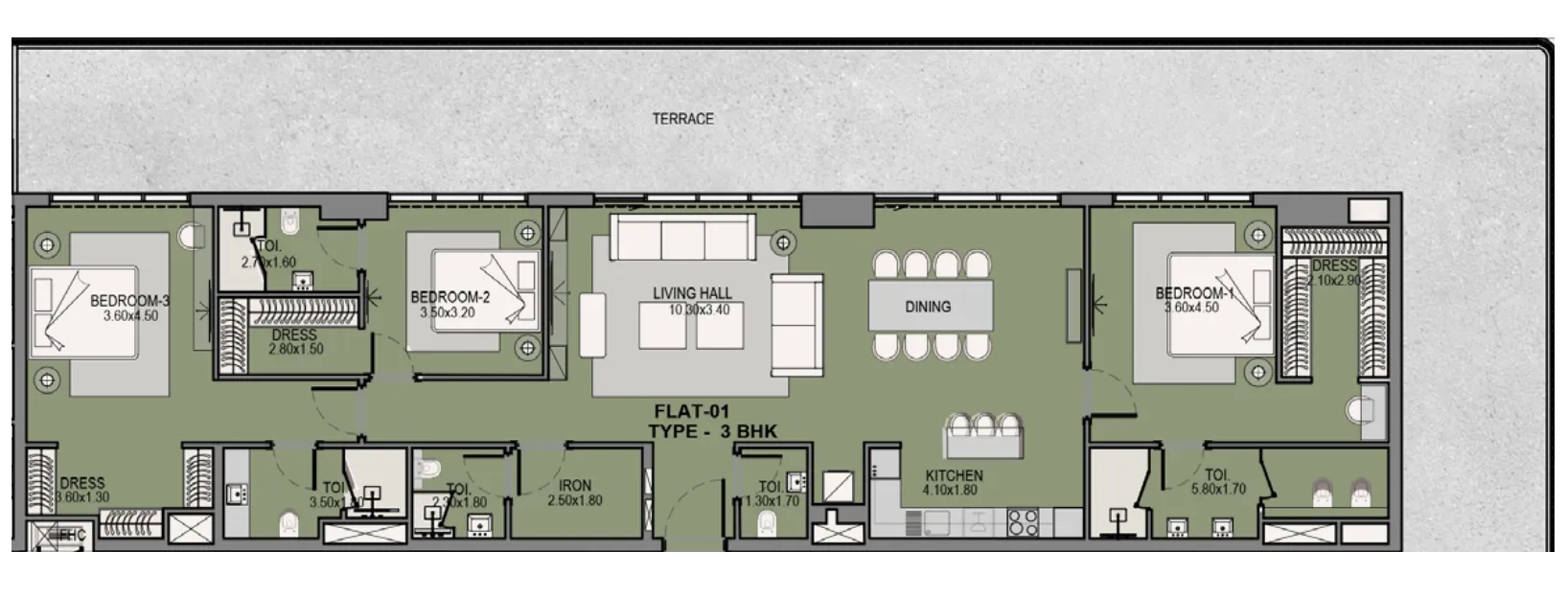 DHG Properties Helvetia Residences floor plan