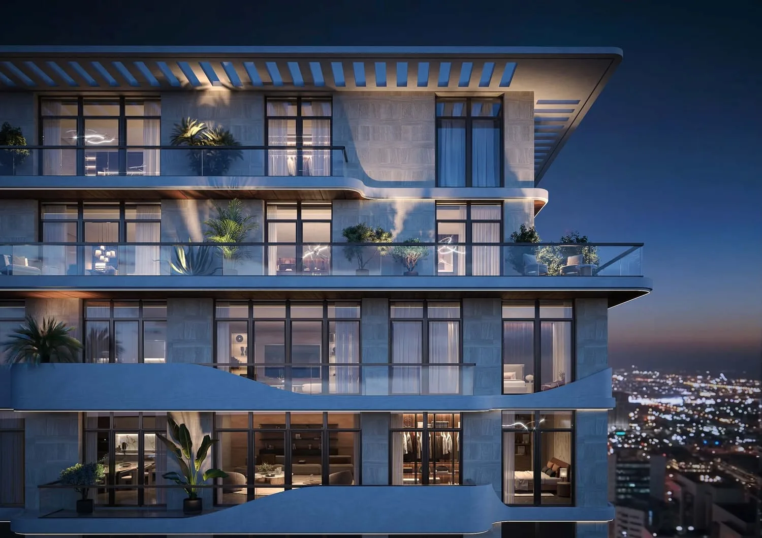 Exterior at Helvetia Residences in JVC (Jumeirah Village Circle) Dubai