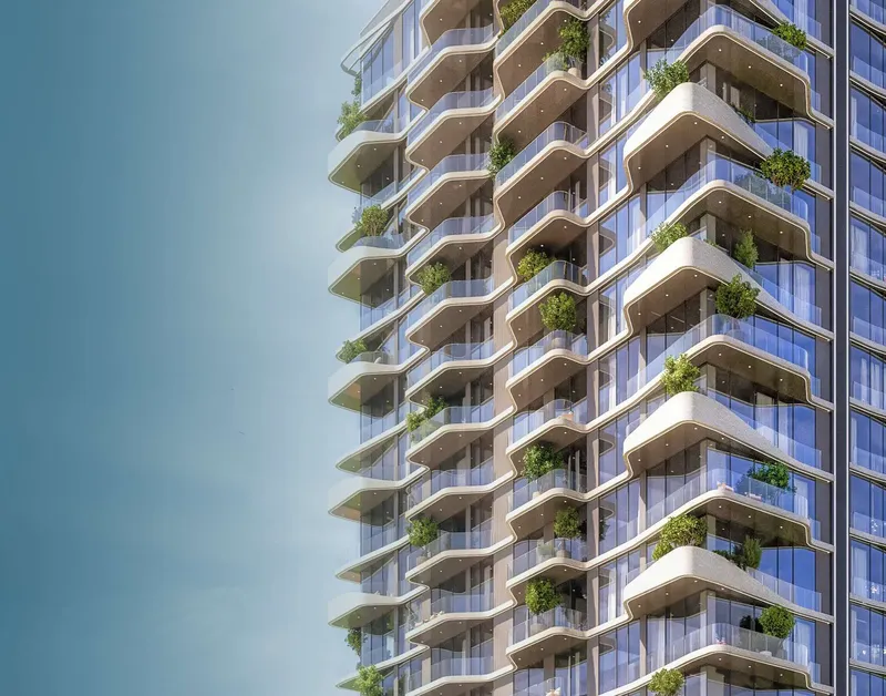 Exterior at Helvetia Verde in Bukadra Dubai
