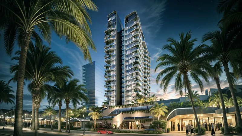 Exterior at Helvetia Verde in Bukadra Dubai