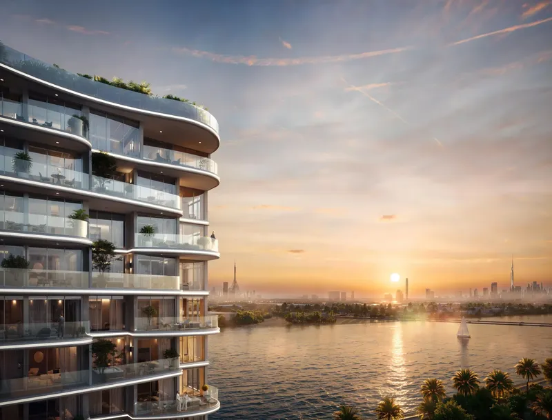 Exterior at Hermina by Casagrand in Dubai Islands Dubai