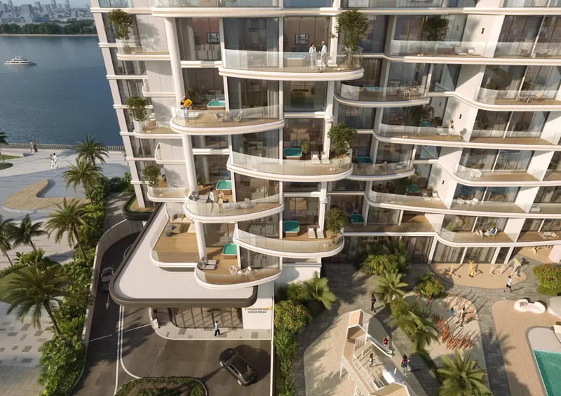 Exterior at Hermina by Casagrand in Dubai Islands Dubai