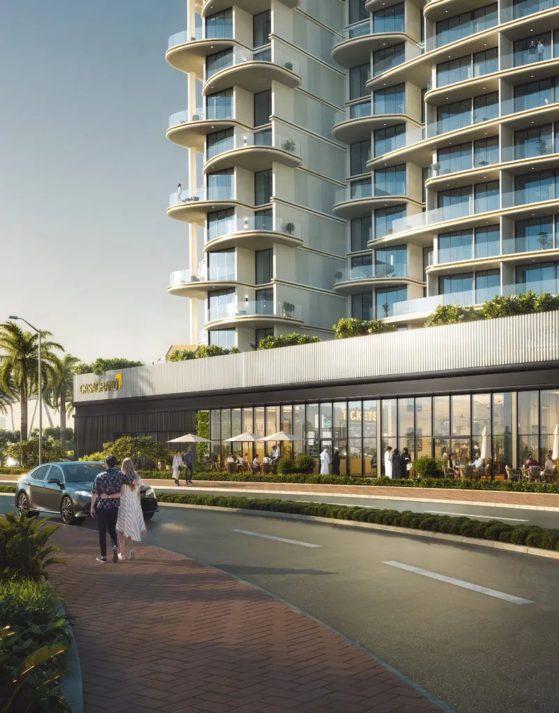 Exterior at Hermina by Casagrand in Dubai Islands Dubai