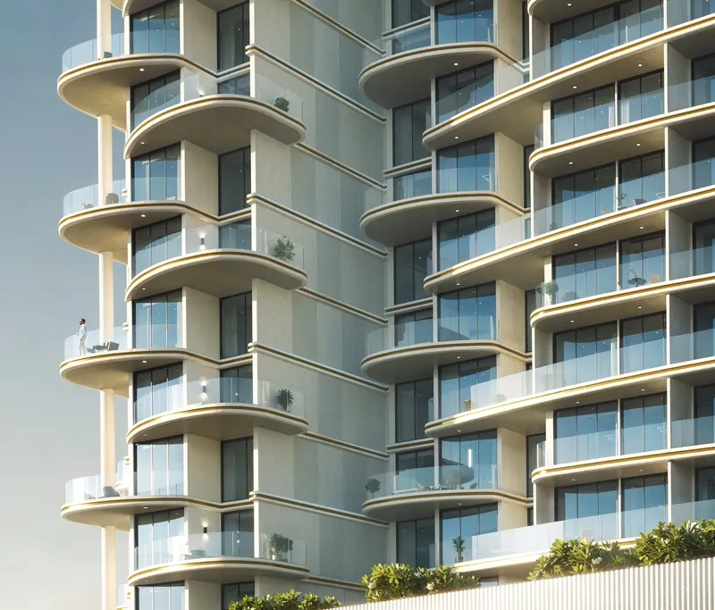 Exterior at Hermina by Casagrand in Dubai Islands Dubai