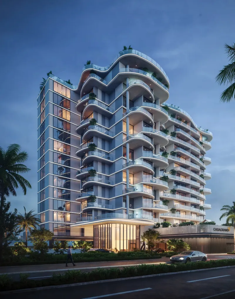 Exterior at Hermina by Casagrand in Dubai Islands Dubai