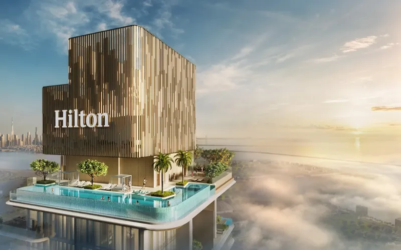 Exterior at Hilton Residences in Dubai