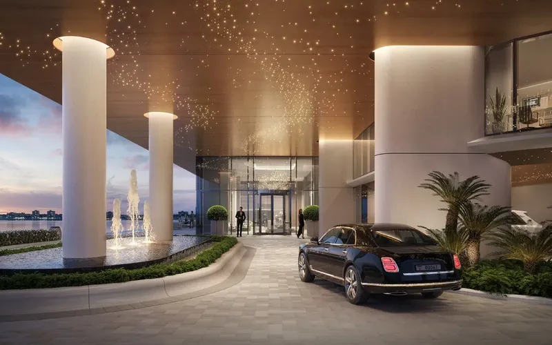 Exterior at Hilton Residences in Dubai