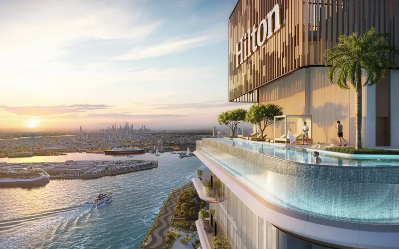 Exterior at Hilton Residences in Dubai