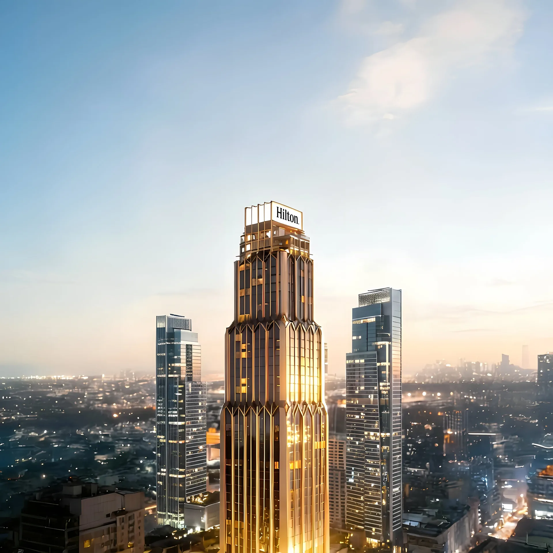 Exterior at Hilton Residences Dubai JLT in JLT (Jumeirah Lake Towers) Dubai