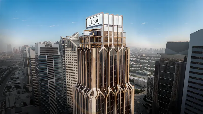 Exterior at Hilton Residences Dubai JLT in JLT (Jumeirah Lake Towers) Dubai