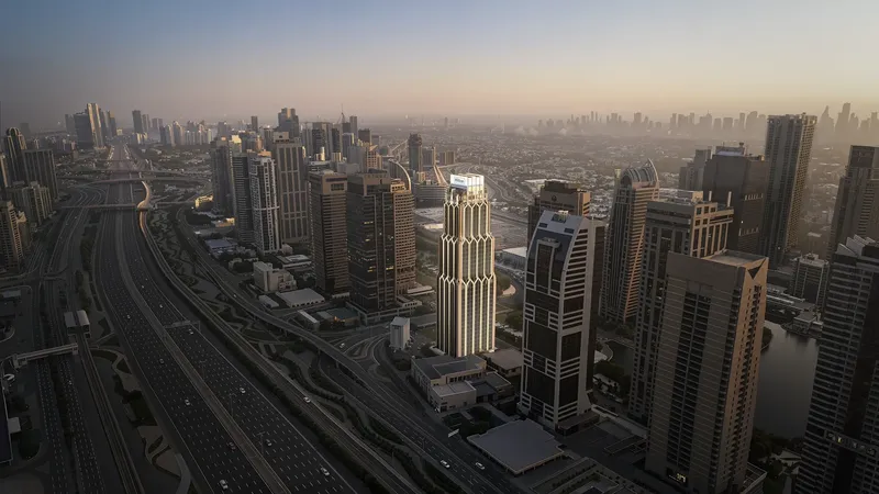 Exterior at Hilton Residences Dubai JLT in JLT (Jumeirah Lake Towers) Dubai