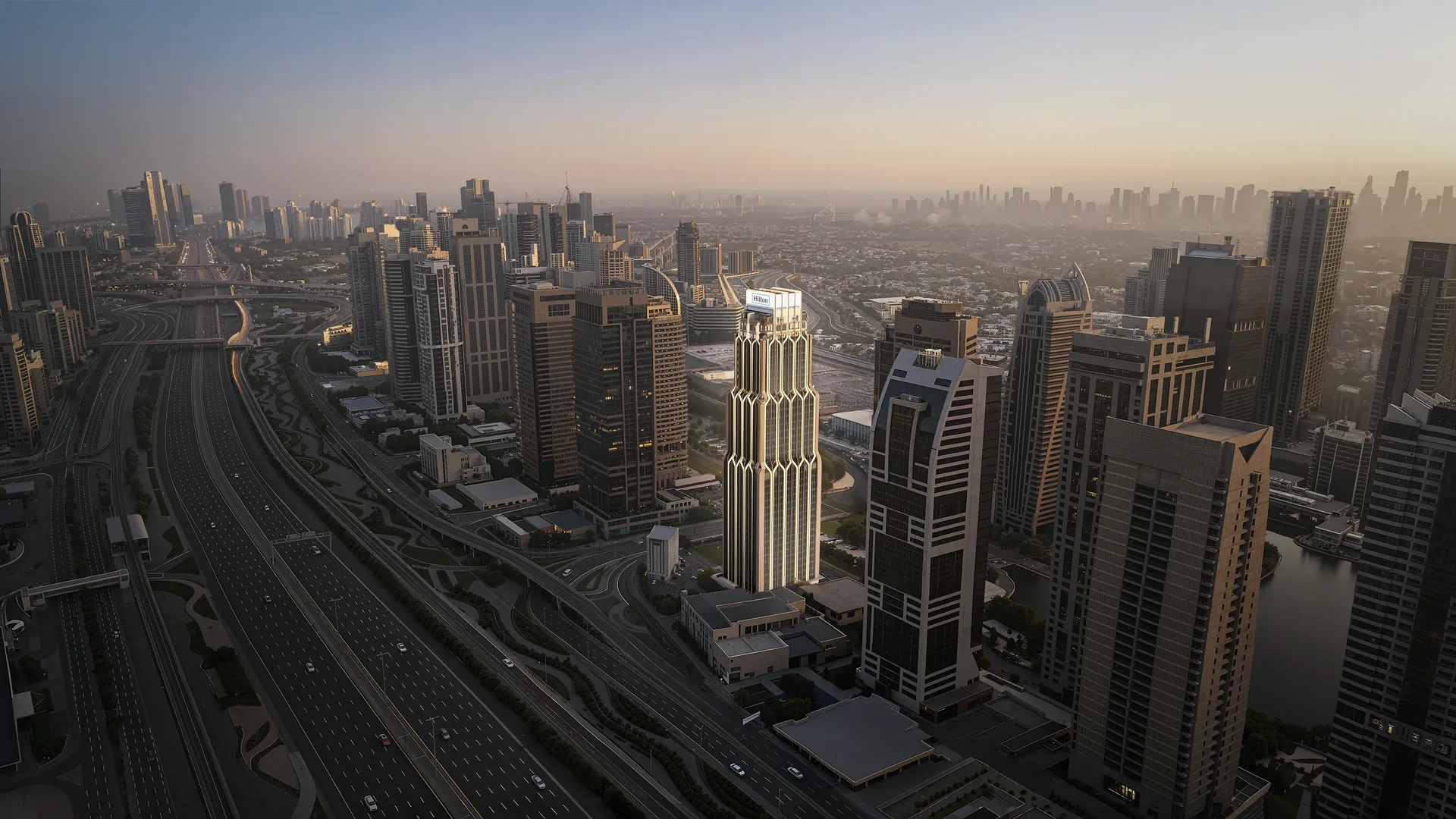 Exterior at Hilton Residences Dubai JLT in JLT (Jumeirah Lake Towers) Dubai