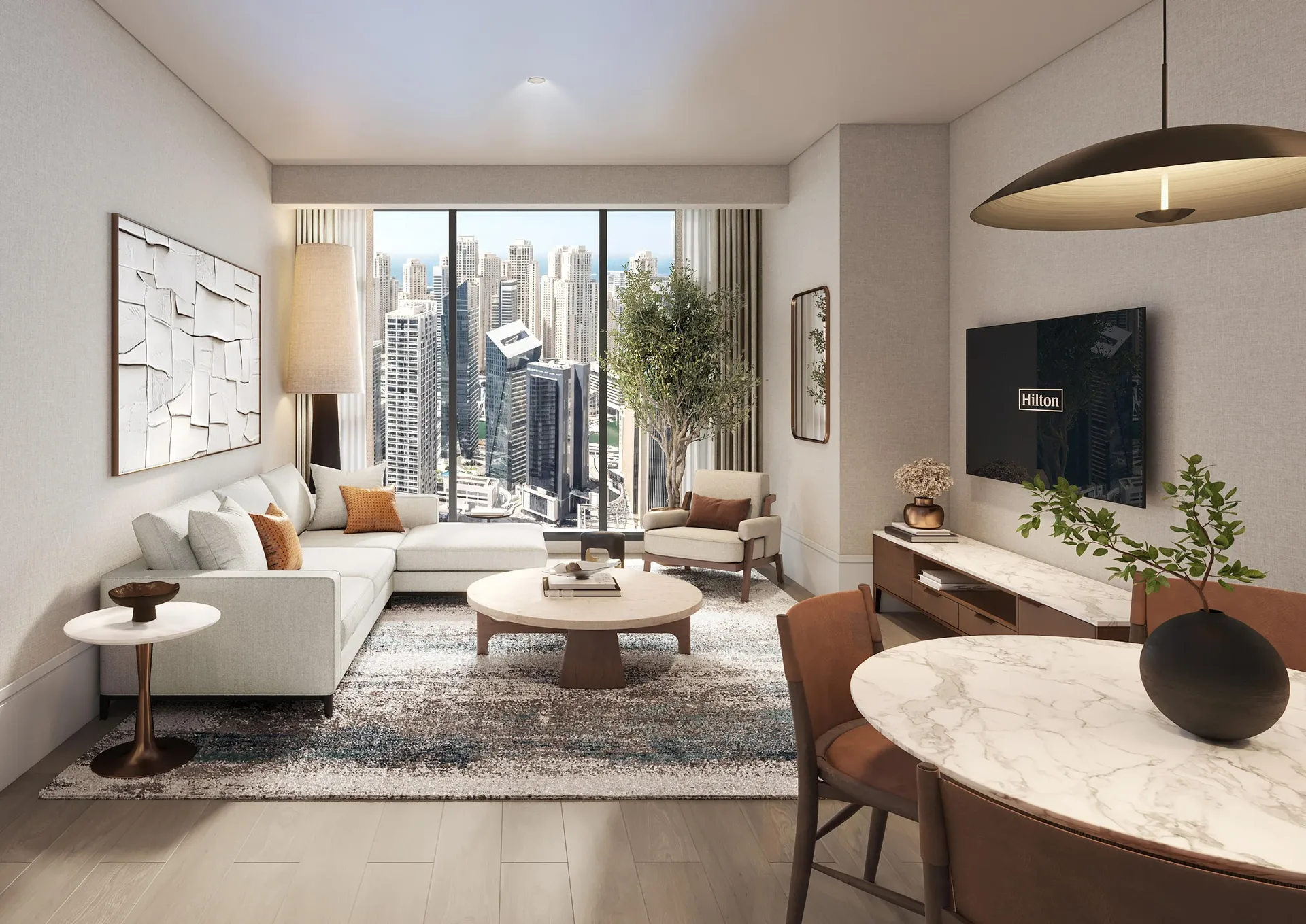Emirates Developments Hilton Residences Dubai JLT Interior