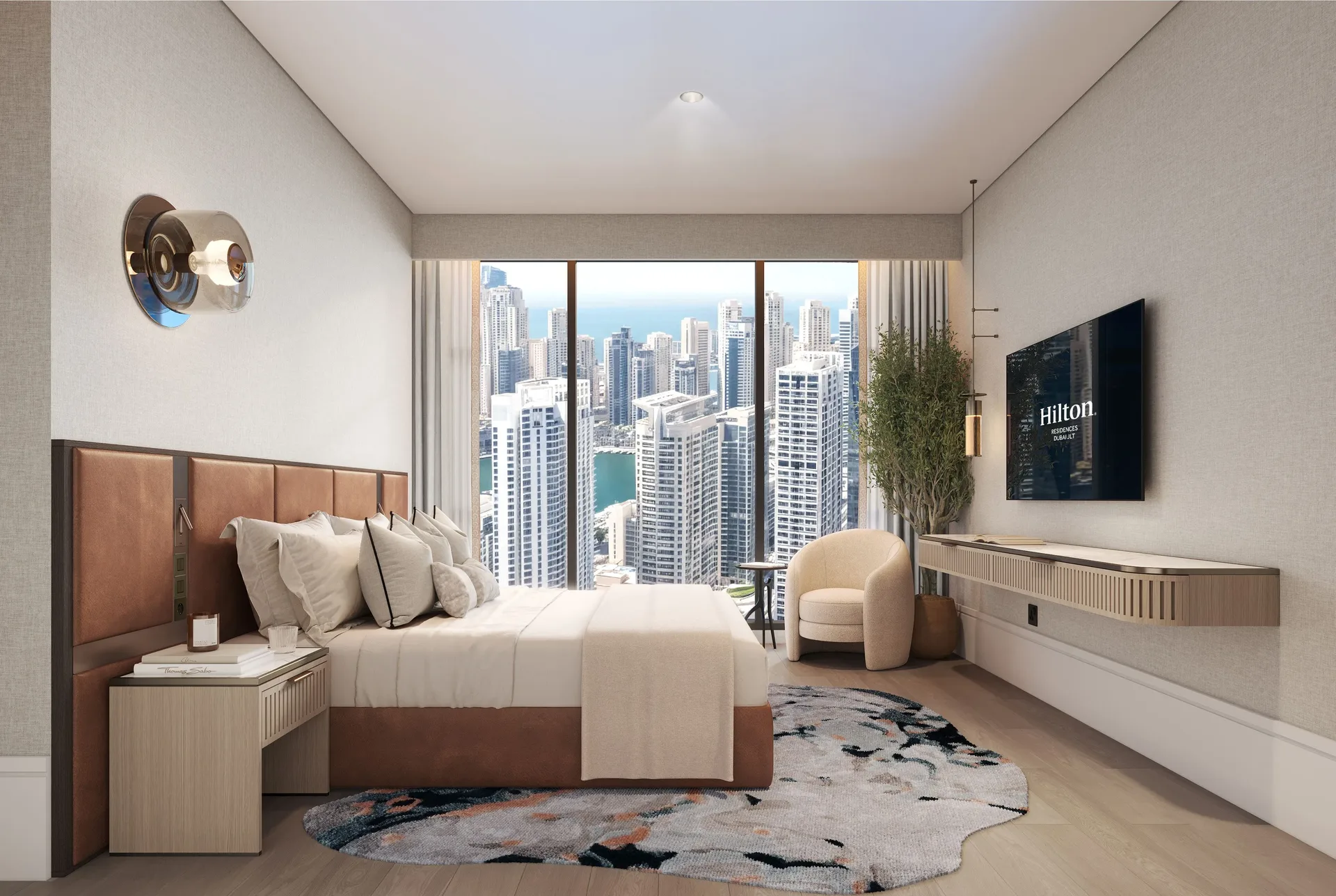 Emirates Developments Hilton Residences Dubai JLT Interior