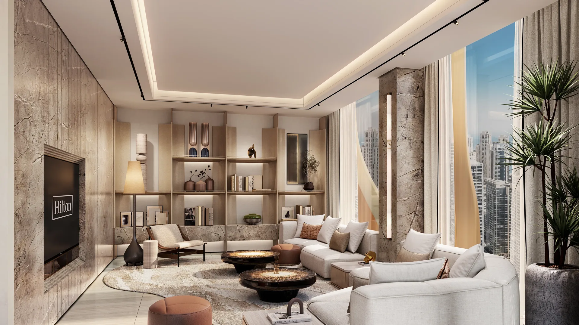 Emirates Developments Hilton Residences Dubai JLT Interior