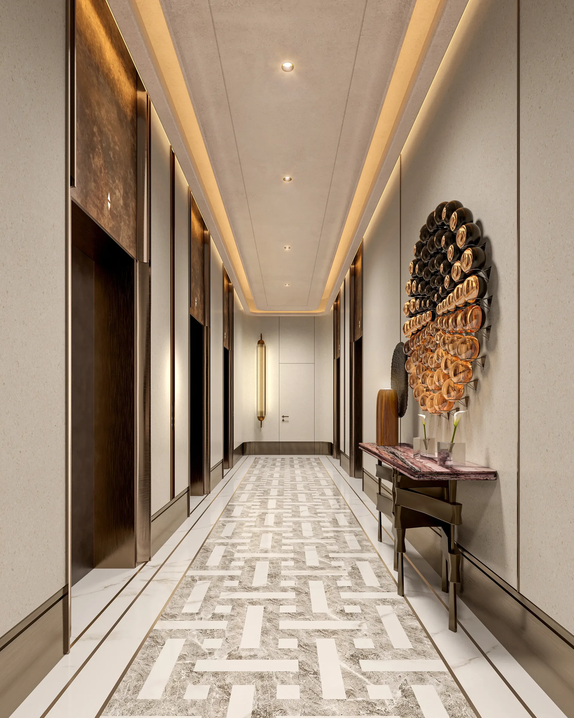 Emirates Developments Hilton Residences Dubai JLT Lobby