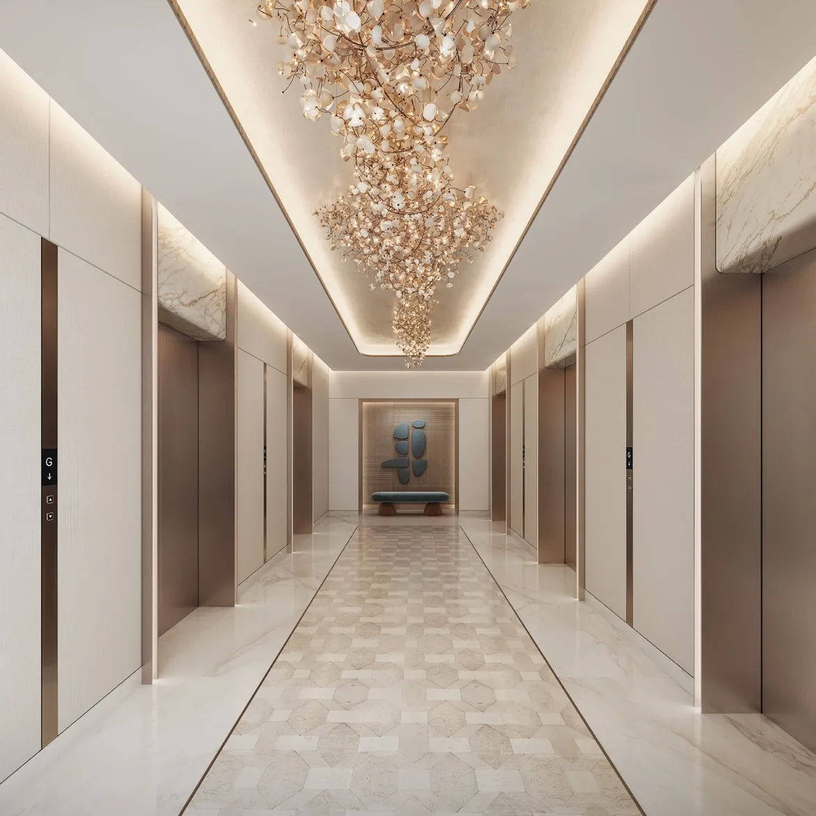 Prestige One Developments Hilton Residences Lobby