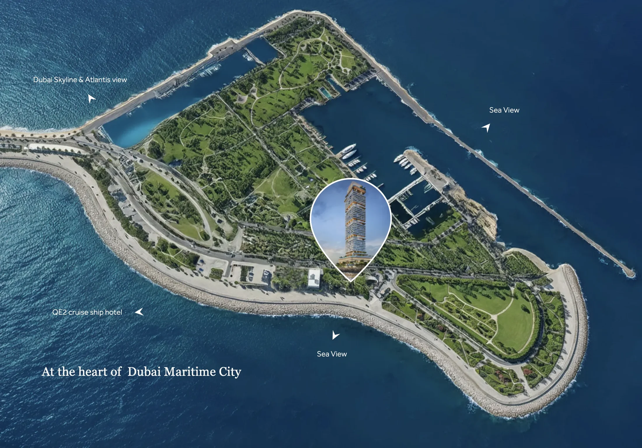 Prestige One Developments Hilton Residences master plan