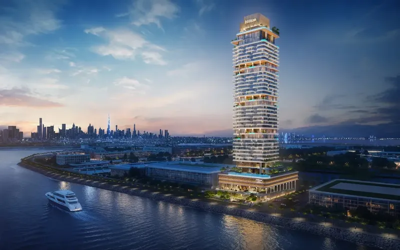 Exterior at Hilton Residences in Dubai