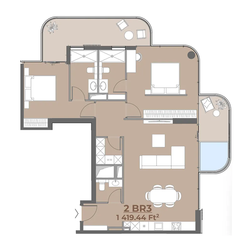WEll Concept Development House of WELL floor plan
