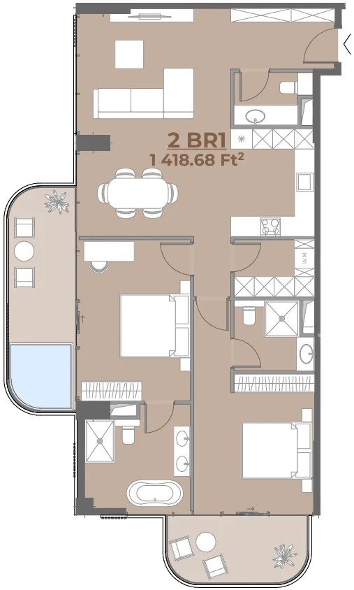 WEll Concept Development House of WELL floor plan