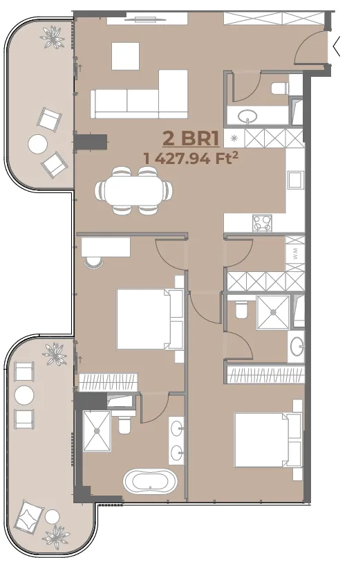 WEll Concept Development House of WELL floor plan