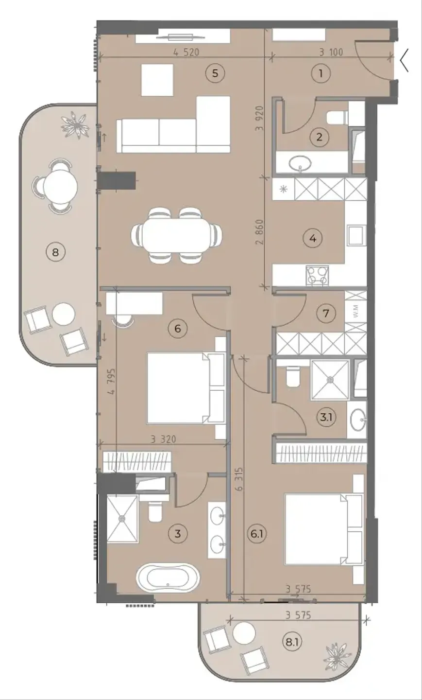 WEll Concept Development House of WELL floor plan