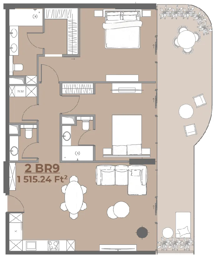 WEll Concept Development House of WELL floor plan