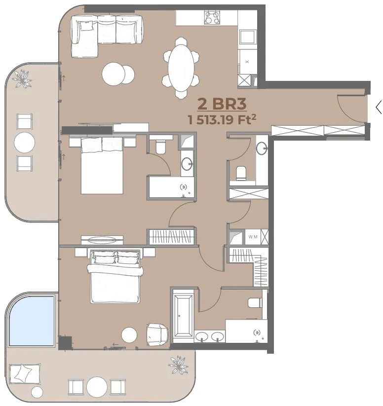 WEll Concept Development House of WELL floor plan