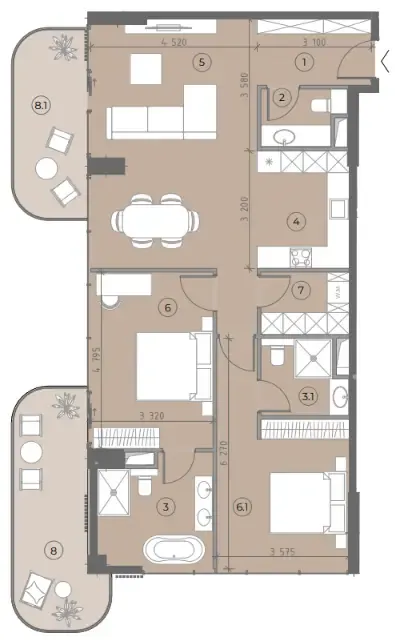 WEll Concept Development House of WELL floor plan