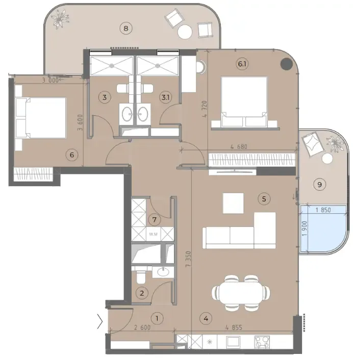 WEll Concept Development House of WELL floor plan