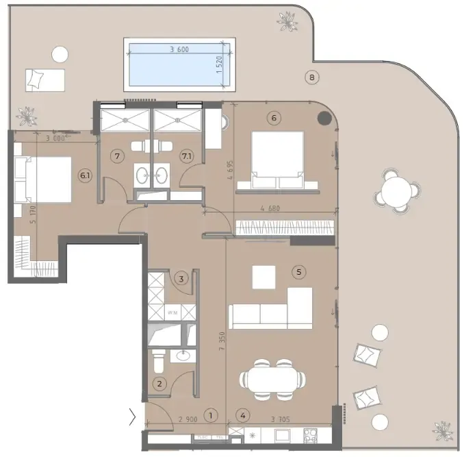 WEll Concept Development House of WELL floor plan