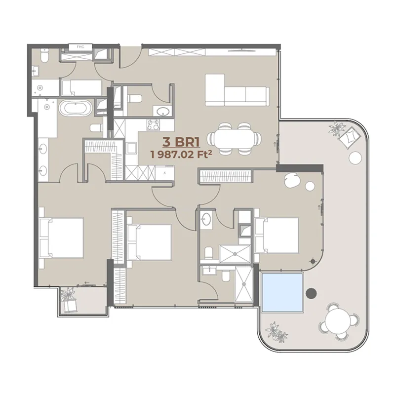 WEll Concept Development House of WELL floor plan