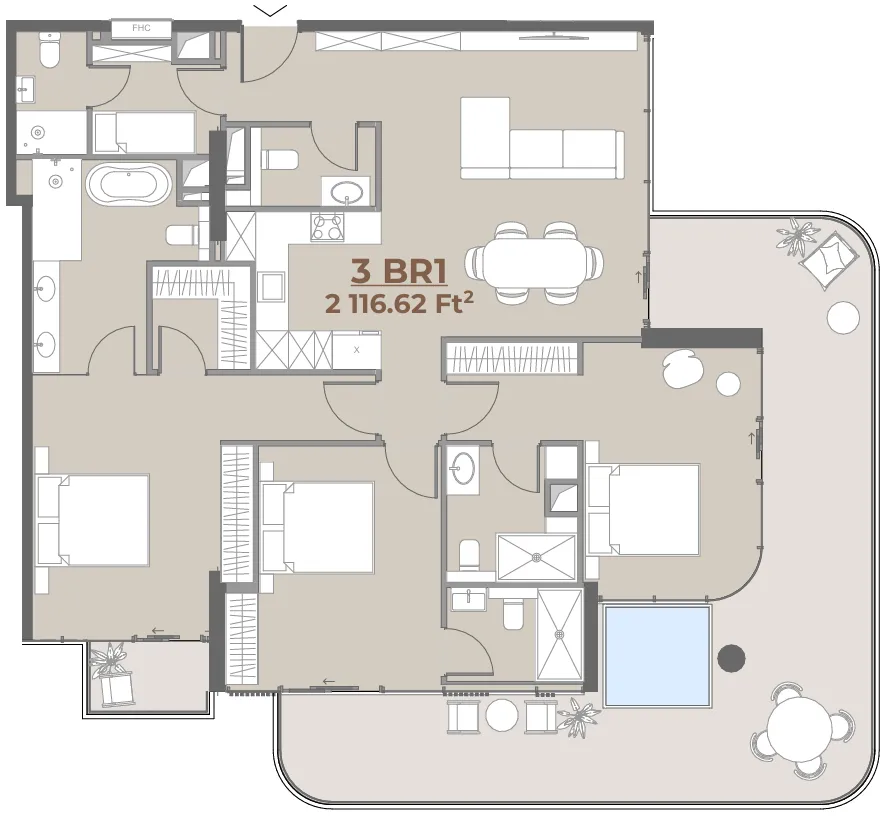 WEll Concept Development House of WELL floor plan