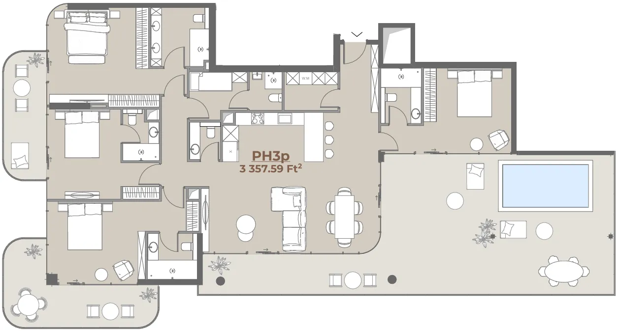 WEll Concept Development House of WELL floor plan
