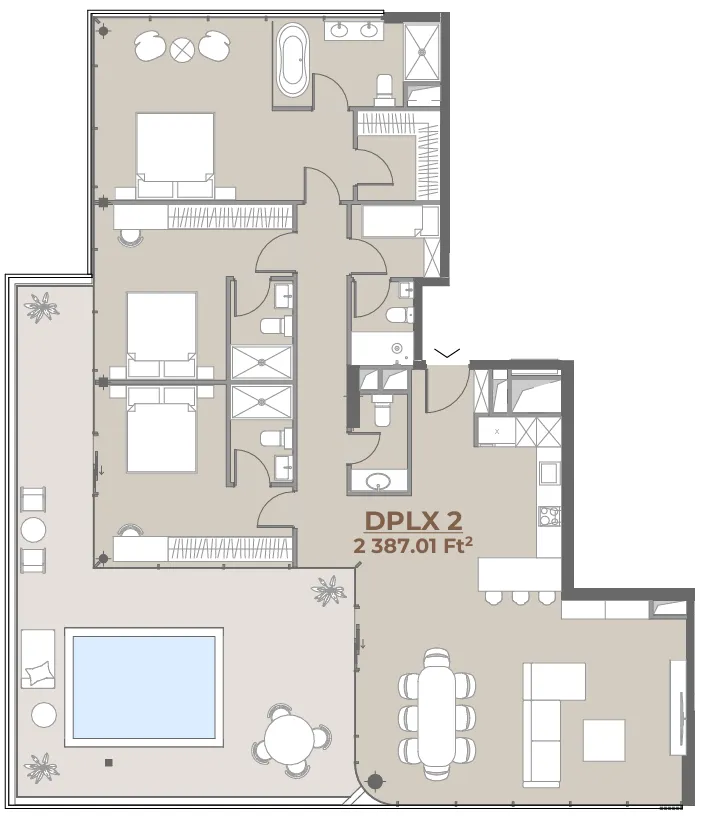 WEll Concept Development House of WELL floor plan