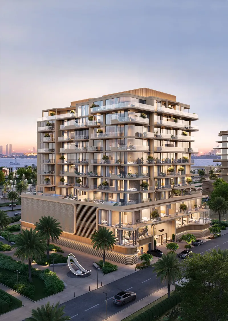 Exterior at House of WELL 1 and 2 in Dubai Islands Dubai