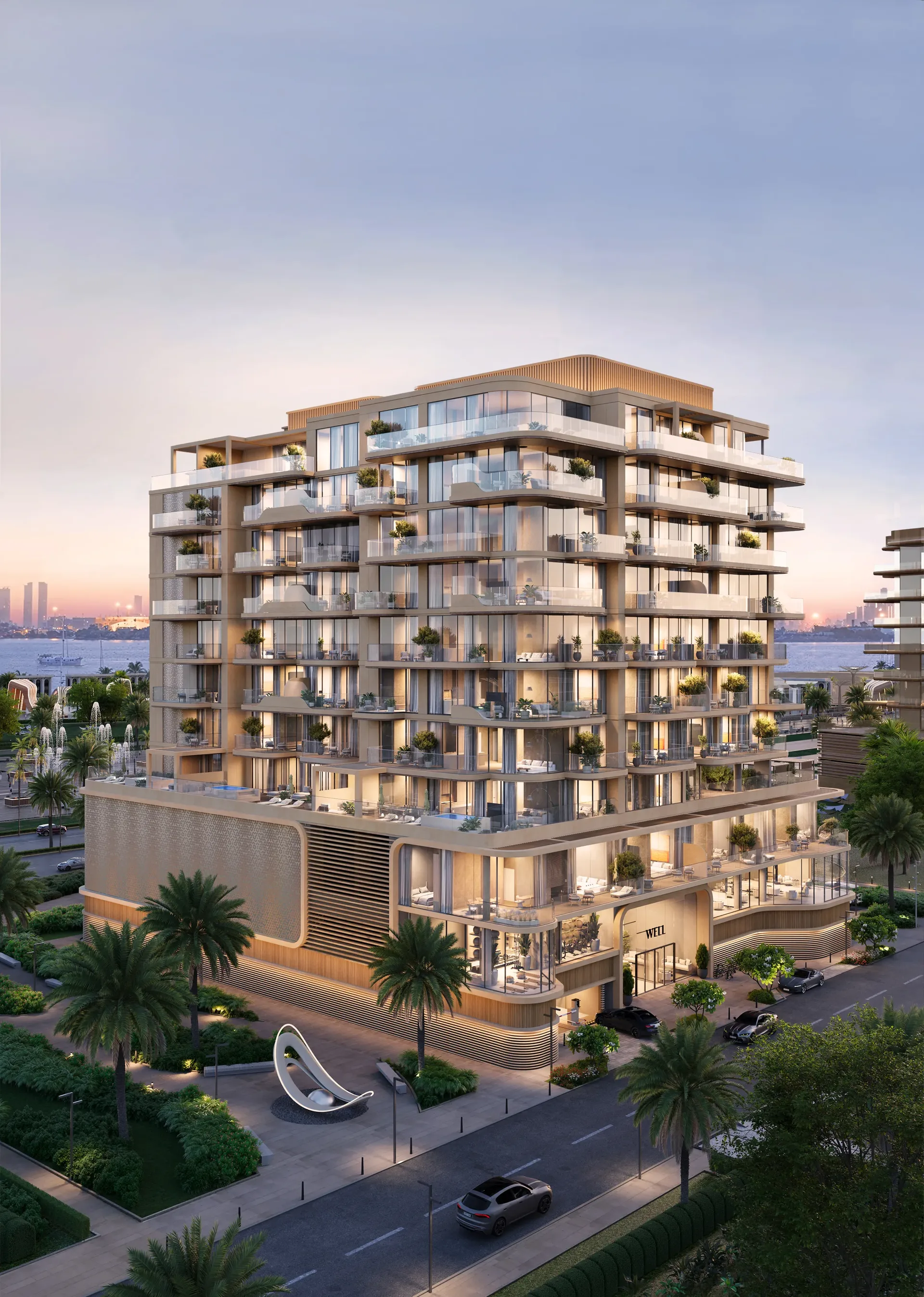 Exterior at House of WELL 1 and 2 in Dubai Islands Dubai