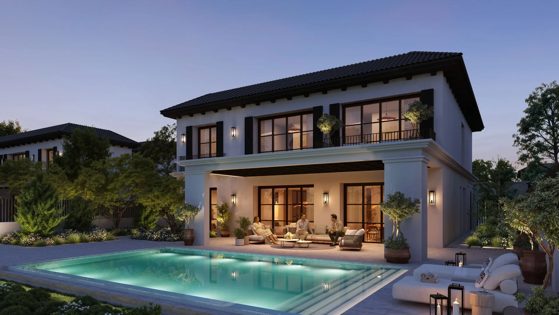 Exterior at Hudayriyat Golf Estates in Abu Dhabi Abu Dhabi