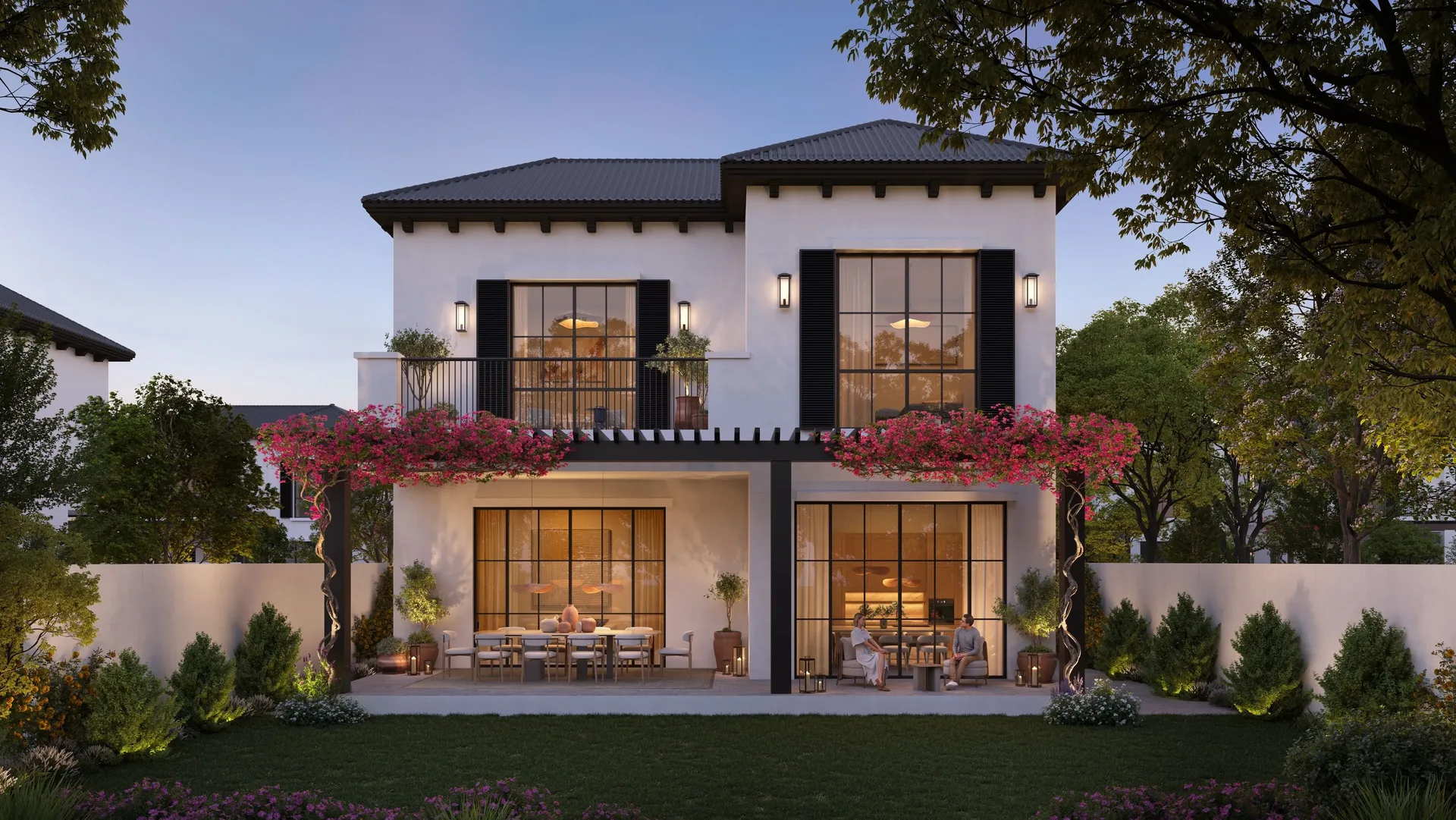 Exterior at Hudayriyat Golf Estates in Abu Dhabi Abu Dhabi