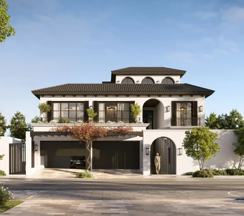 Exterior at Hudayriyat Golf Estates in Abu Dhabi Abu Dhabi