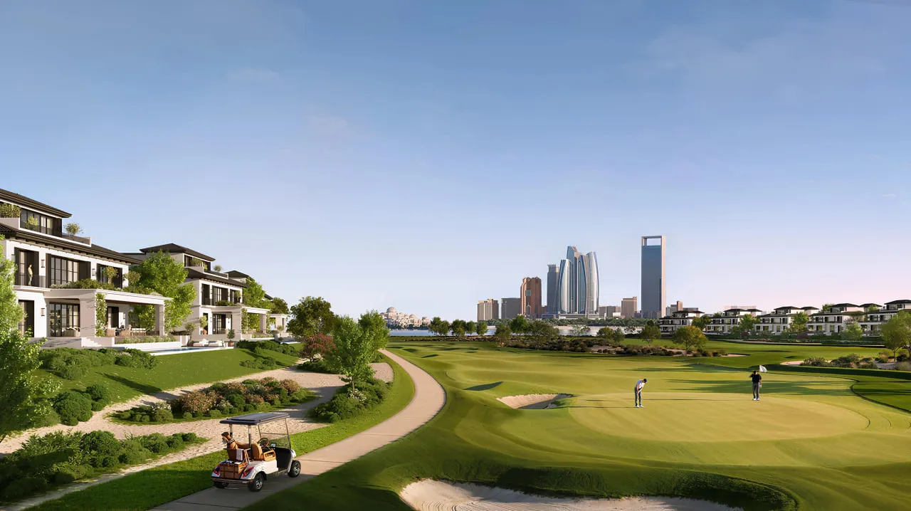 Exterior at Hudayriyat Golf Estates in Abu Dhabi Abu Dhabi