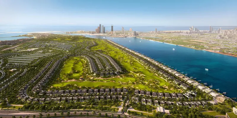 Exterior at Hudayriyat Golf Estates in Abu Dhabi Abu Dhabi