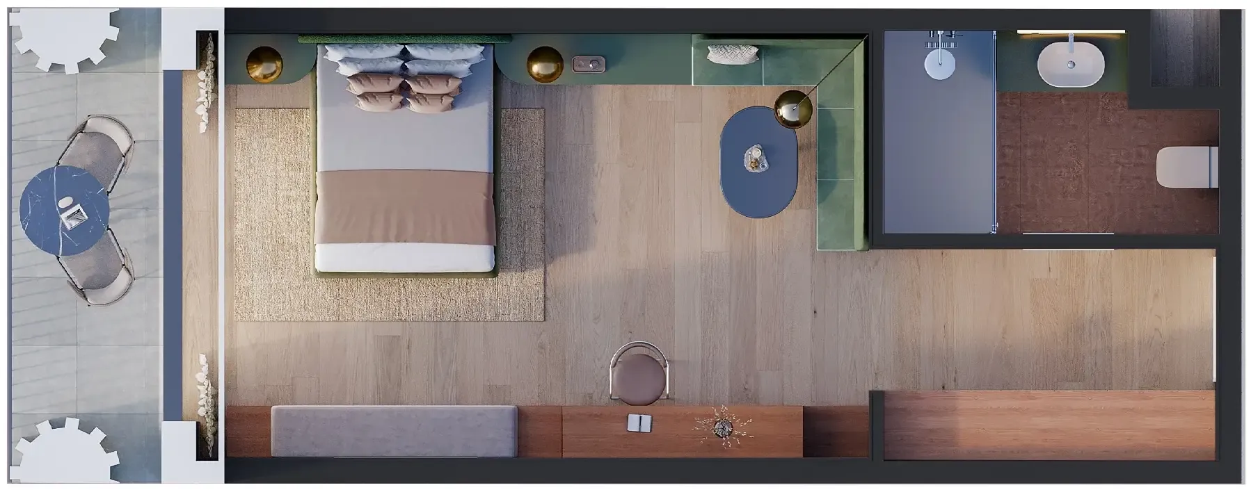THOE Hygge Hotel floor plan