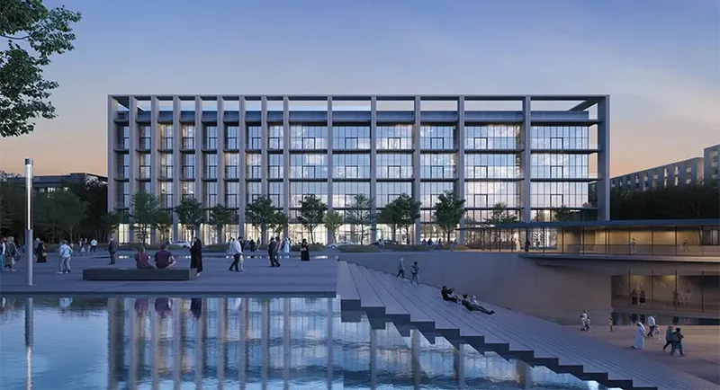 Exterior at il teatro Residences 1 and 2 in Muwaileh Commercial Sharjah