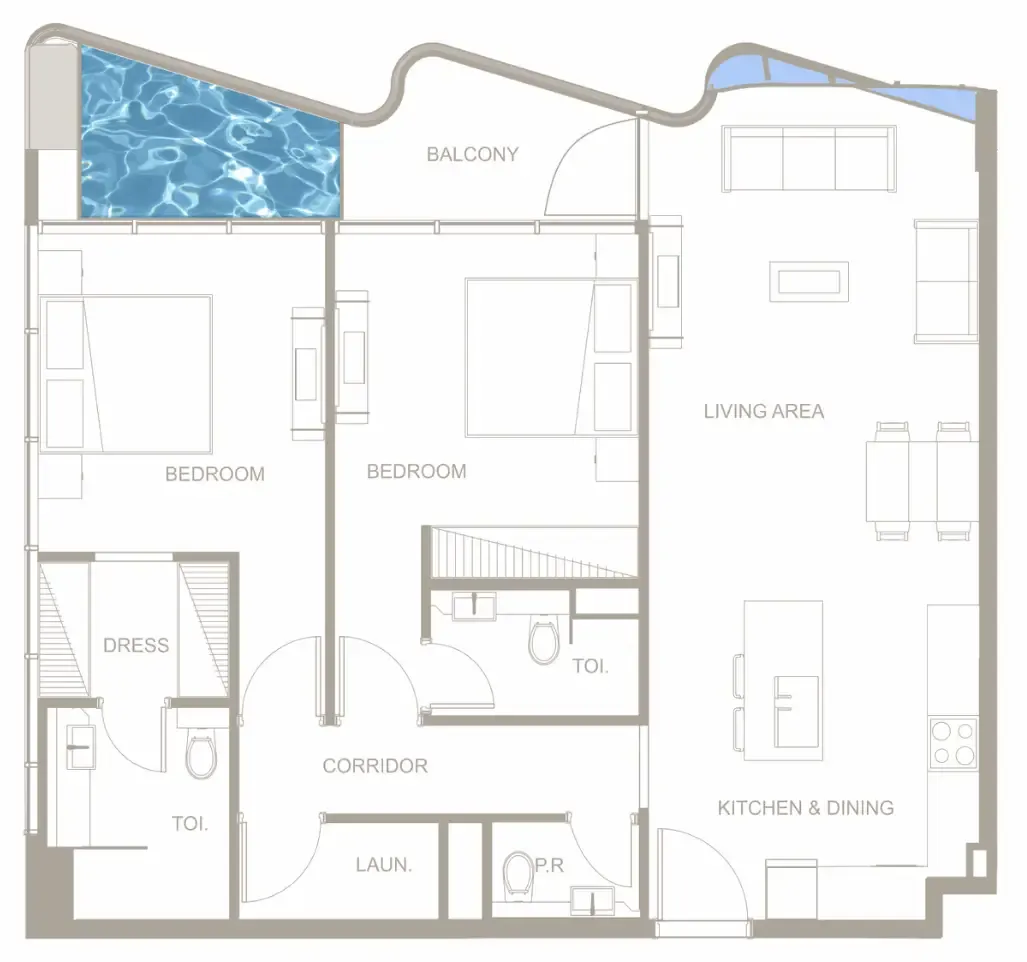 MS Homes Iluka Residences floor plan