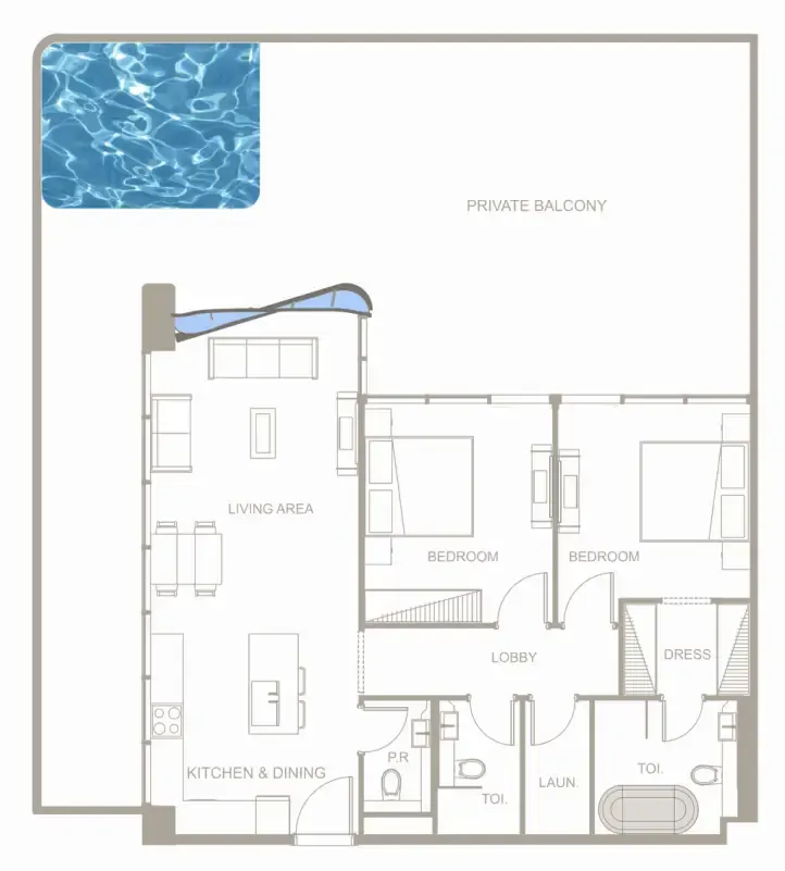MS Homes Iluka Residences floor plan