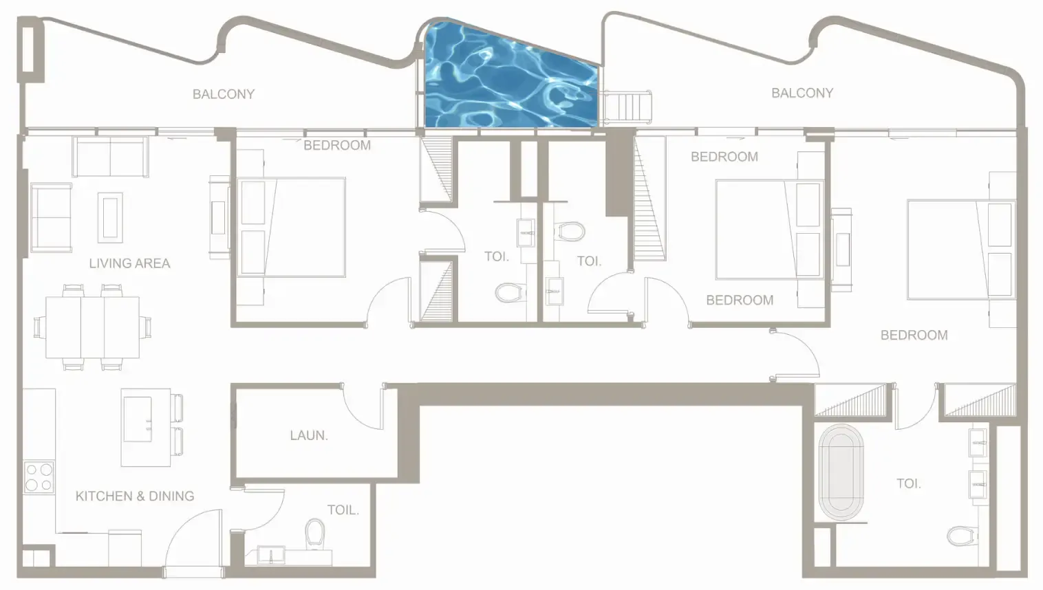 MS Homes Iluka Residences floor plan
